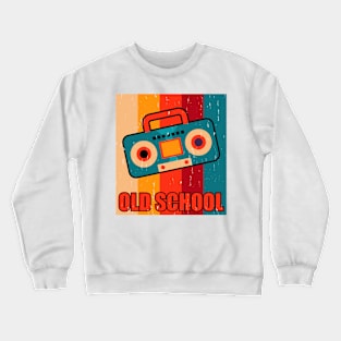 Old school T shirt For Women Crewneck Sweatshirt